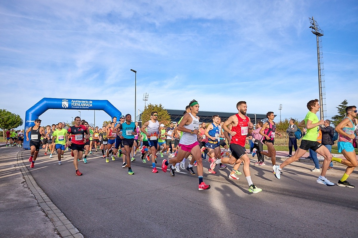 Fuenlabrada se prepara para la Media Maratón y carrera de 10 kilómetros con un fin solidario