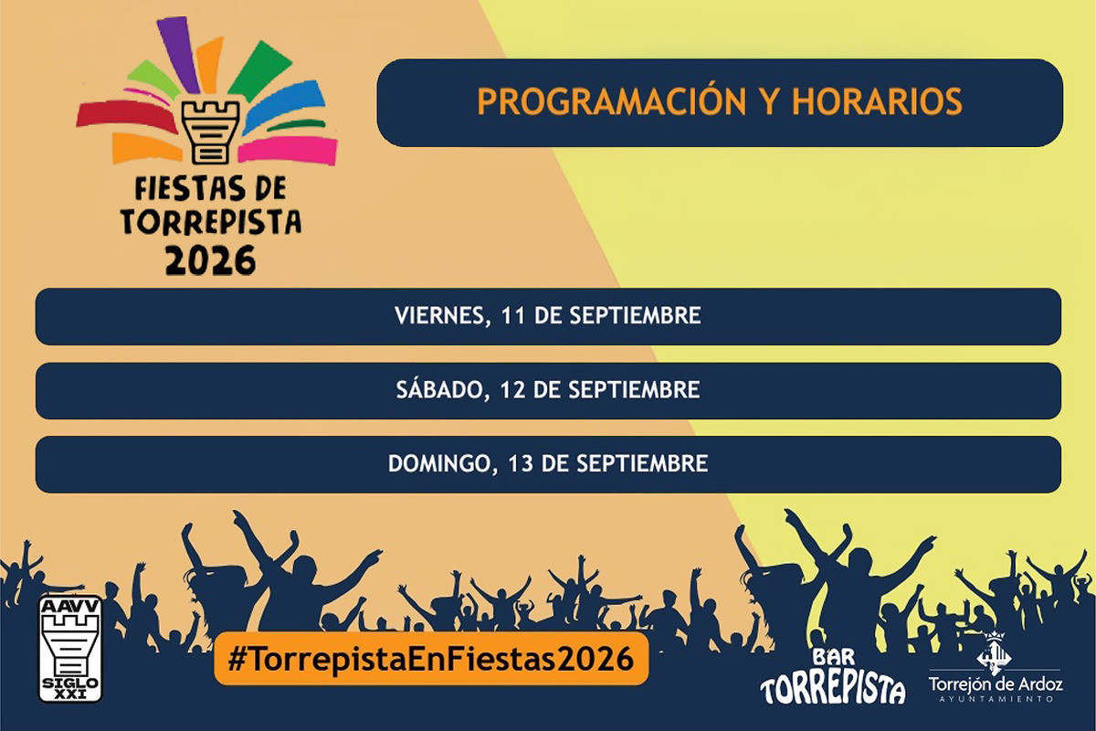 Torrejón de Ardoz se Viste de Fiesta en Veredillas, Las Cábilas y Torrespista Este Fin de Semana