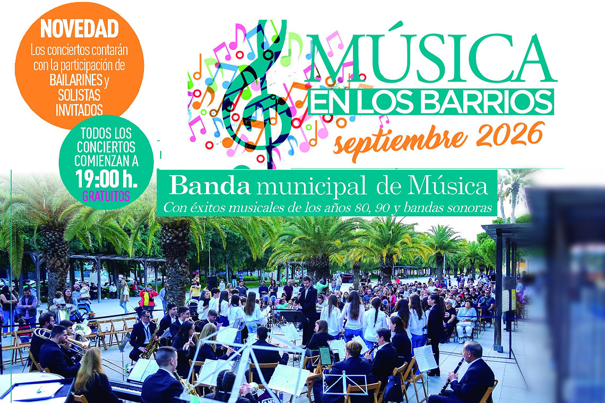 Torrejón de Ardoz se llena de música con la iniciativa gratuita “Música en los Barrios”