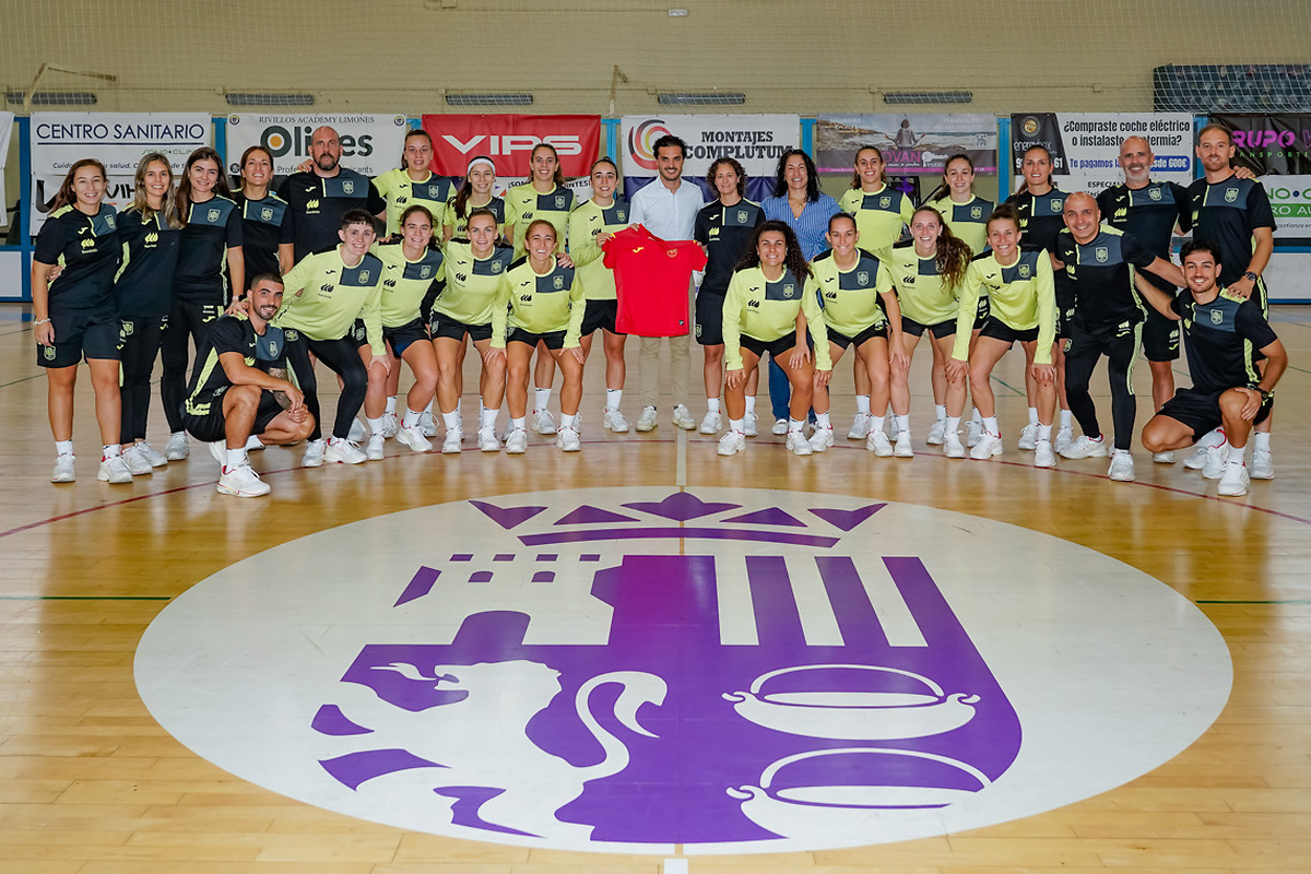 La selección española femenina de fútbol sala entrena en Torrejón de Ardoz para el campeonato de Europa
