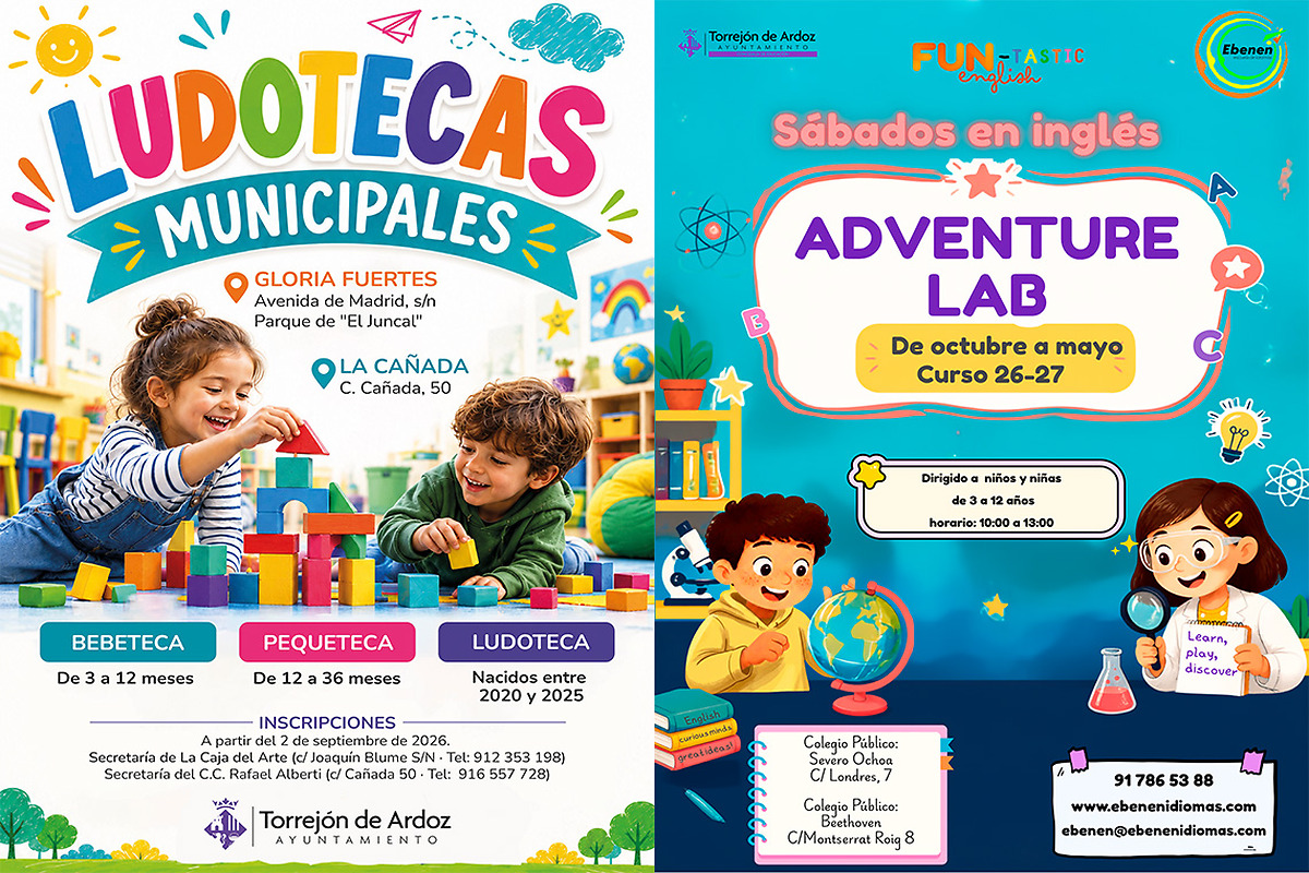 Torrejón de Ardoz ofrece nuevas actividades extraescolares para el curso escolar