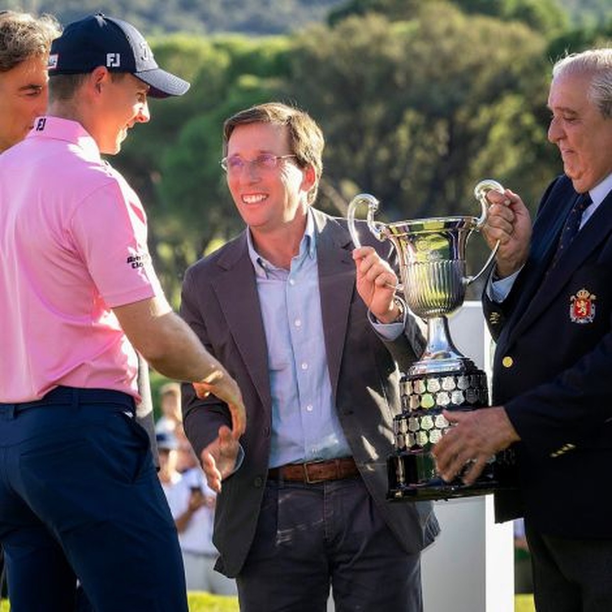 Madrid celebra el triunfo de Grant Forrest en el Open de España de golf